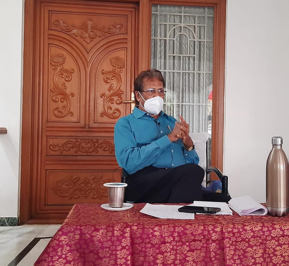 மதுரை – திண்டுக்கல் மாவட்ட நிர்வாகிகள் கூட்டம்!