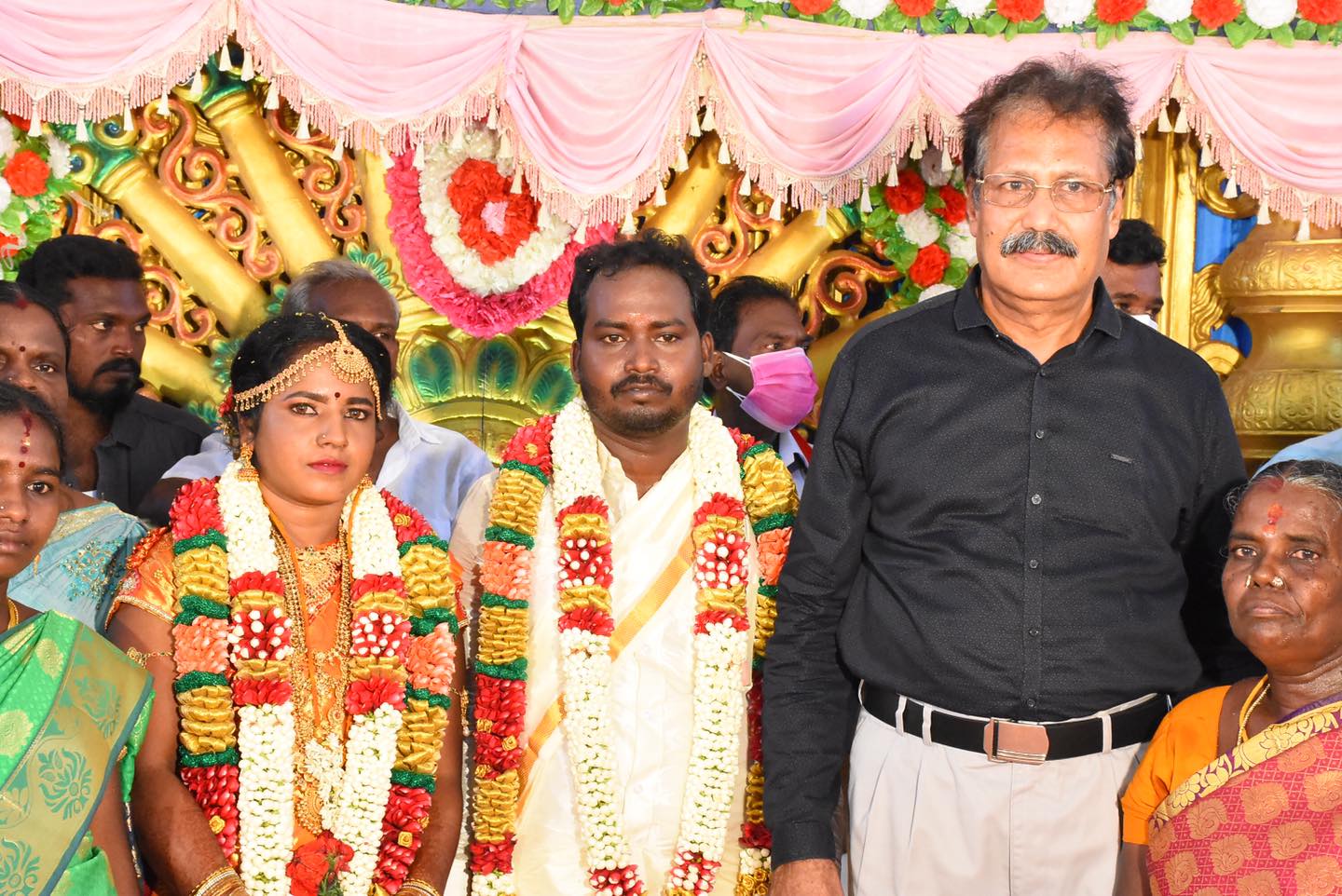 திருவாரூர் மாவட்ட செயலாளர் சதா சதீஸ் திருமணம் – தலைவர் டாக்டர் கிருஷ்ணசாமி தலைமையில் நடைபெற்றது