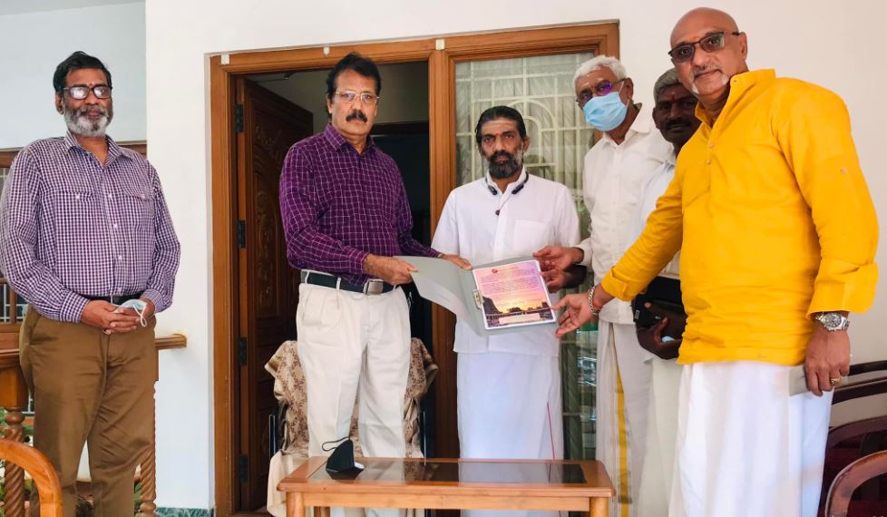 தலைவர் டாக்டர் கிருஷ்ணசாமி அவர்களுடன் ஆலயம் காப்போம் குழுவினர் சந்திப்பு