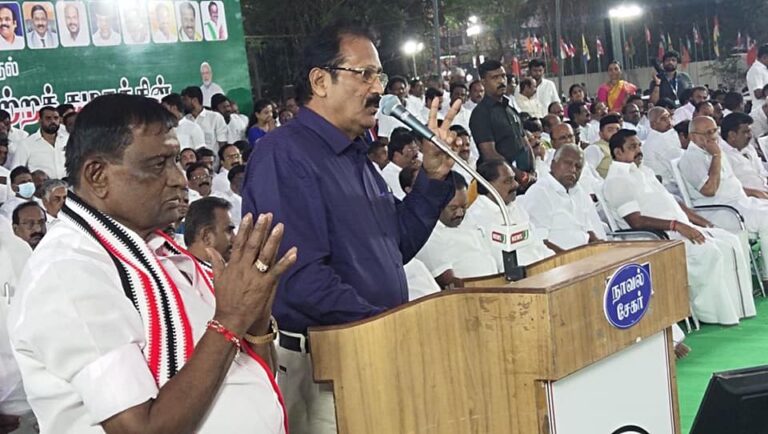 ஈரோடு கிழக்கு சட்டமன்ற இடைத் தேர்தல் வேட்பாளர் அறிமுகக் கூட்டம்