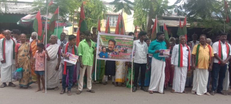 8 மணி நேர உரிமை மீட்பு பேரணி – சேலம் கெங்கவல்லியில் நடைபெற்றது
