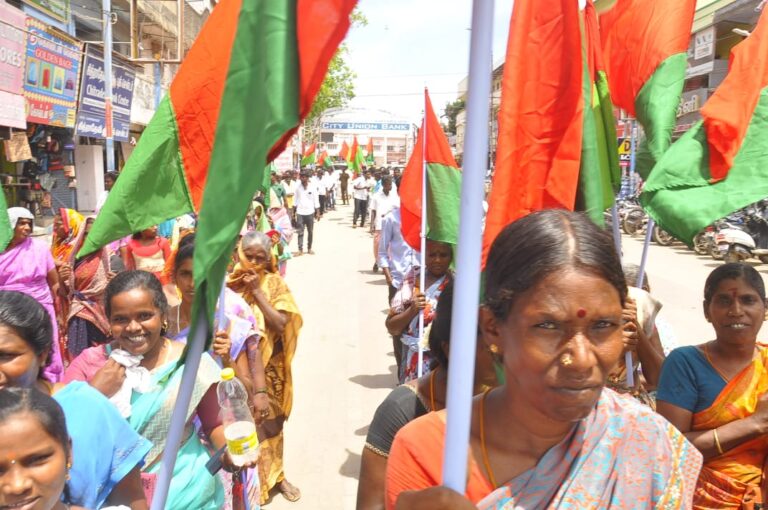 தொழிலாளர் உரிமை மீட்பு பேரணி – திருநெல்வேலியில் நடைபெற்றது