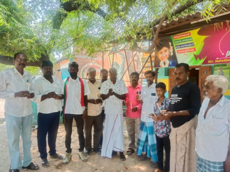 ஒடிசா ரயில் விபத்தில் உயிரிழந்தவர்களுக்கு அஞ்சலி