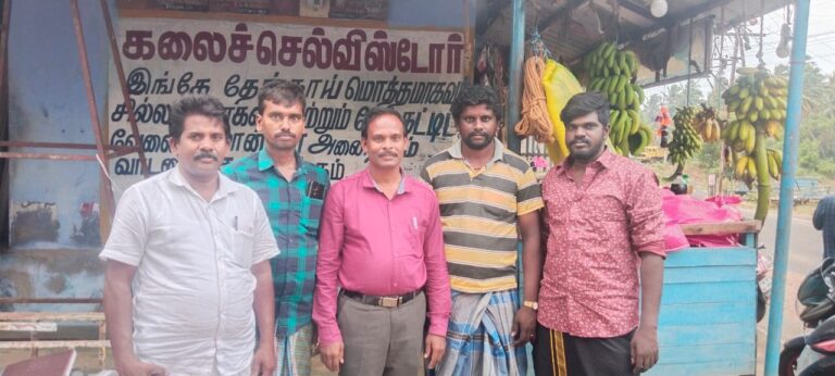 கீழப்பாவூர் ஒன்றியத்திற்கு உட்பட்ட கிராமங்களில் நிர்வாகிகள் சந்திப்பு