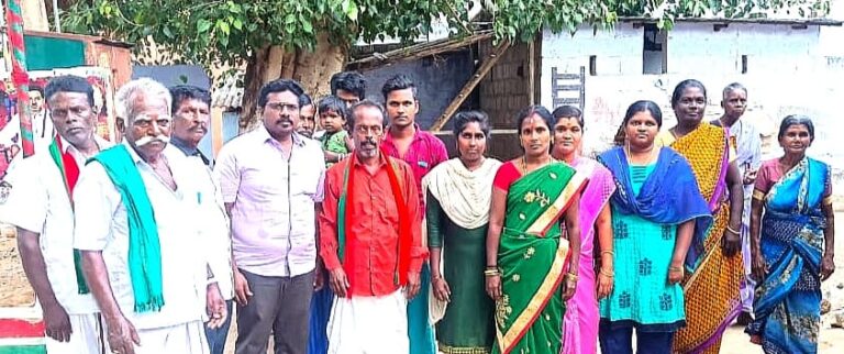 மது ஒழிப்பு கையேடு வழங்கி வீடுகள் தோறும் மதுஒழிப்பு பிரச்சாரம்