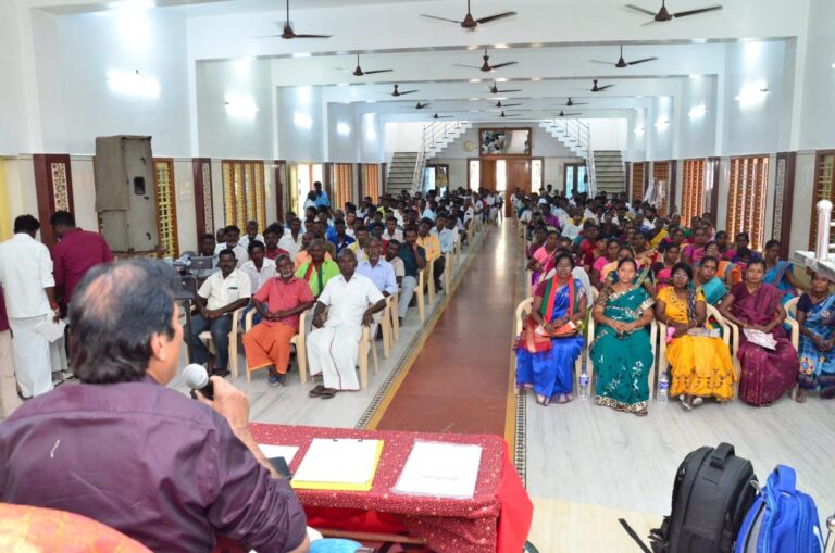 ஶ்ரீவில்லிப்புத்தூர் சட்டமன்ற தொகுதி வாக்குச்சாவடி முகவர்கள் பயிற்சி முகாம்