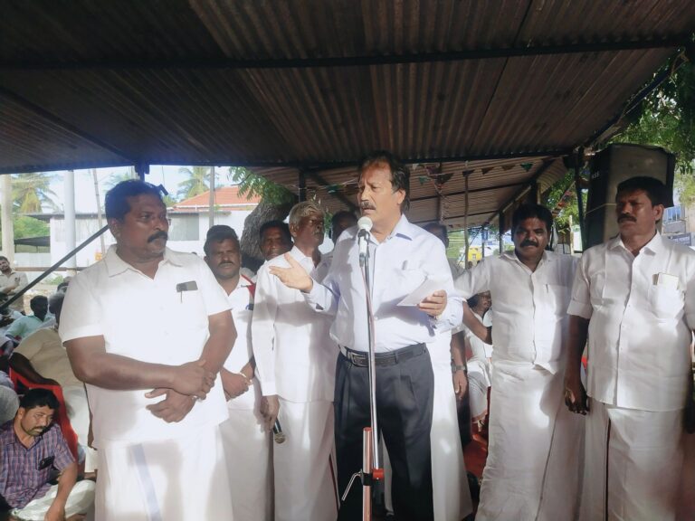 மீனவர்கள் சார்பாக நடைபெறும் உண்ணாவிரதப் போராட்டத்திற்கு ஆதரவு