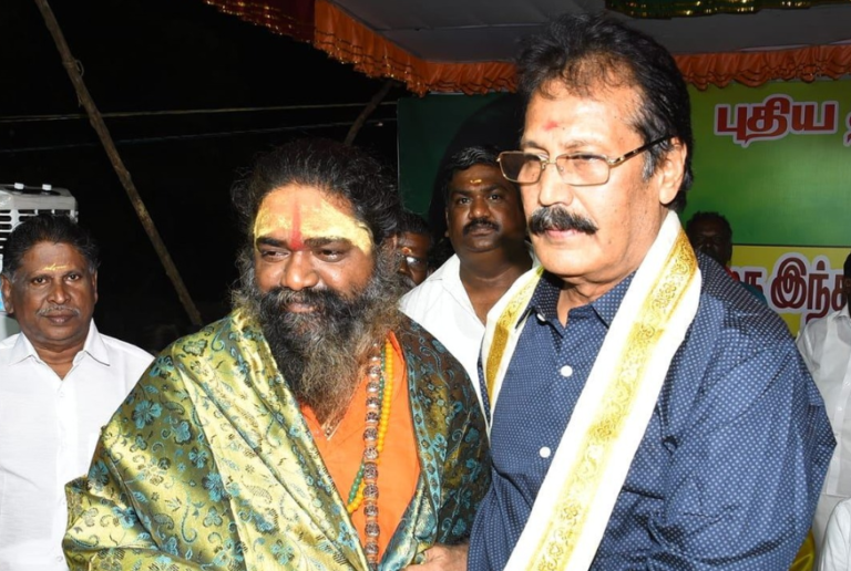மலுமிச்சம்பட்டி நாகசக்தி அம்மன் ஆன்மீக அறக்கட்டளை நிறுவனர் பாபுஜி சுவாமிகள் அவர்களுக்கு புதிய தமிழகம் கட்சியின் பிறந்தநாள் வாழ்த்துக்கள்.!