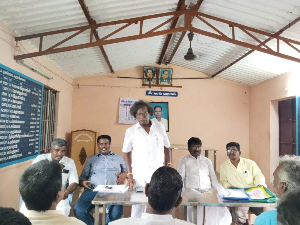 வாக்காளர் முகவர் அமைக்கும் பணி ஆலோசனைக் கூட்டம் விருதுநகர் (1)