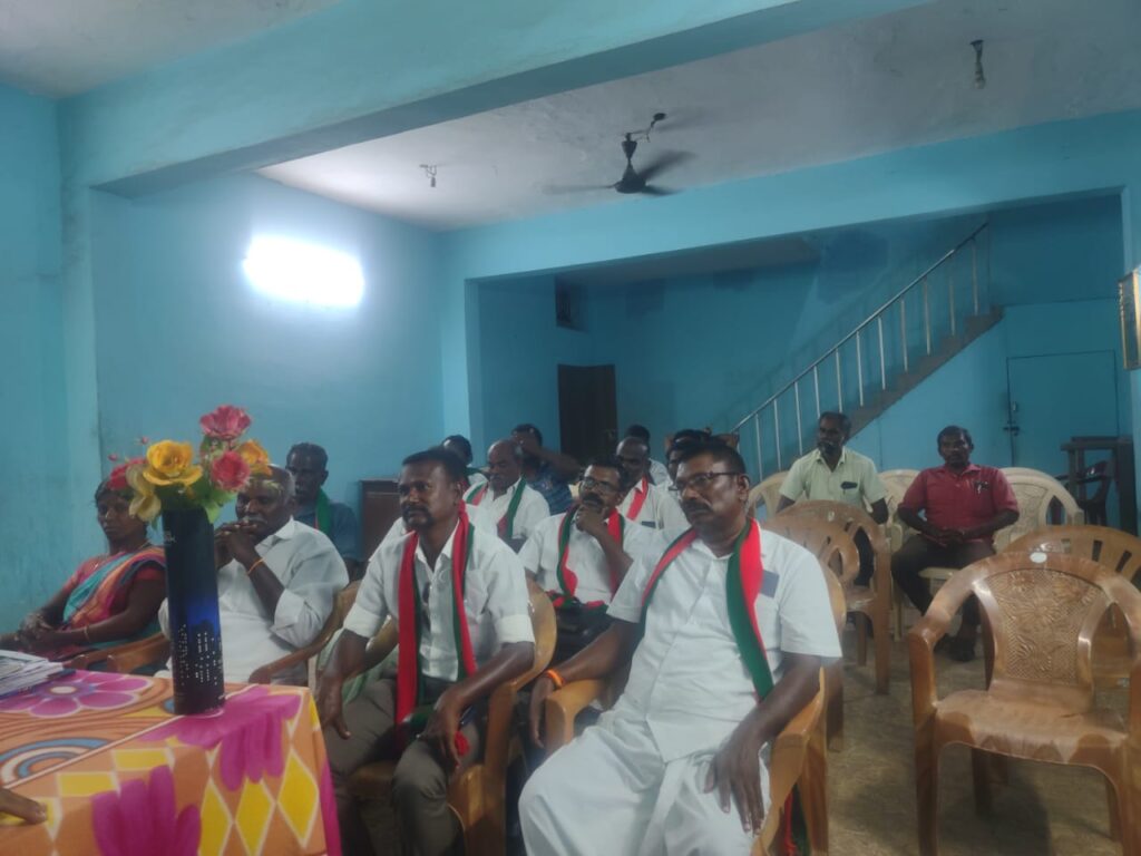 வாக்காளர் முகவர் அமைக்கும் பணி ஆலோசனைக் கூட்டம் தூத்துக்குடி (1)