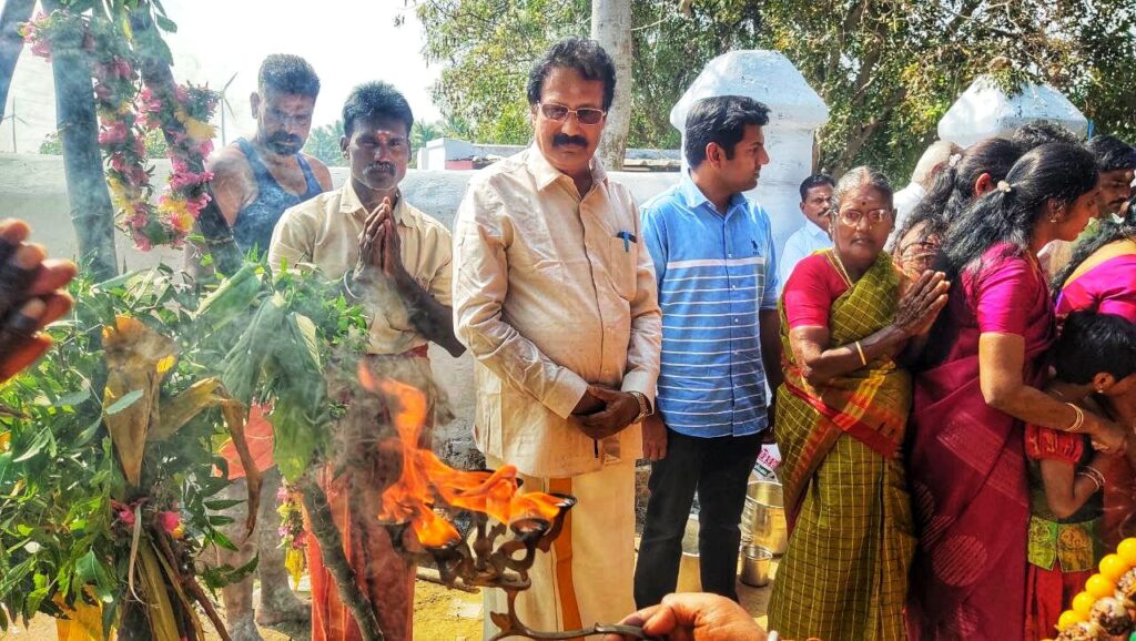 பொங்கல் விழா - திருப்பூர் மாவட்டம் மசக்கவுண்டன் புதூர்