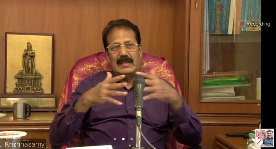 Dr K Krishnasamy