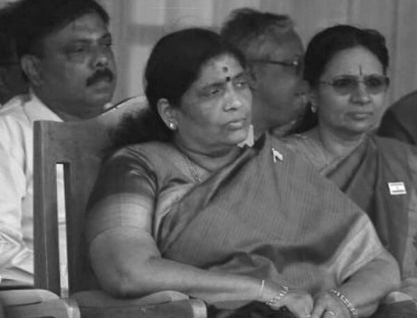 ஓ.பன்னீர்செல்வம் துணைவியார் விஜயலட்சுமி