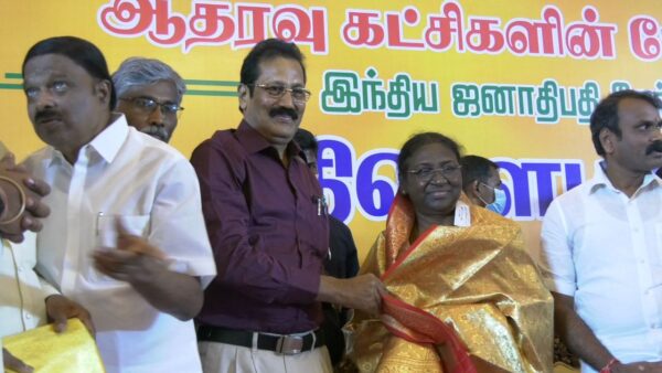 திரௌபதி முர்மு அவர்களின் வெற்றியை, மாநில எல்லைகளை தாண்டி அனைவரும் கொண்டாடுவோம்!